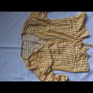 Yellow color design top